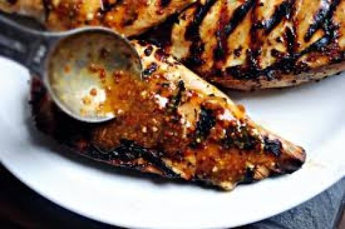 Mézes-mustáros csirkemell