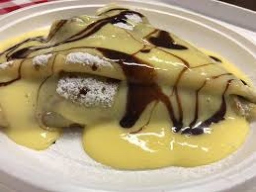 Nutellás palacsinta vanília tavon tejszínhabbal (2db)